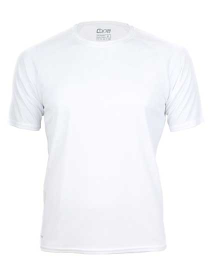CN100 Rainbow Tech Tee mit Brust- & Rückendruck