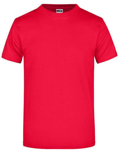 Basic T-Shirt mit Rundhalsausschnitt