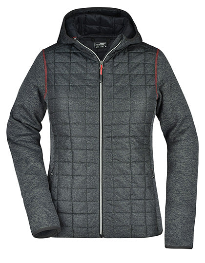 JN771 Ladies´ Knitted Hybrid Jacket