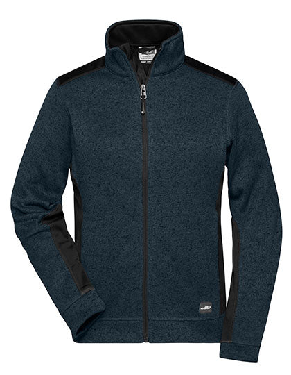 JN861 Ladies´ Knitted Workwear Fleece Jacket -STRONG-