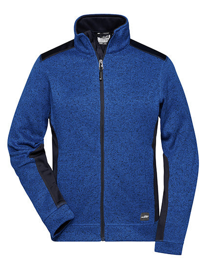 JN861 Ladies´ Knitted Workwear Fleece Jacket -STRONG-