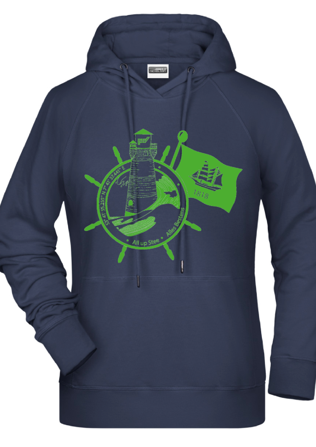 Damen Hoodie - Leuchtturm