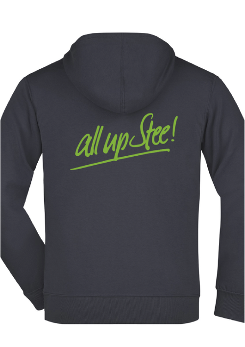 Herren Sweatjacke "All up Stee"